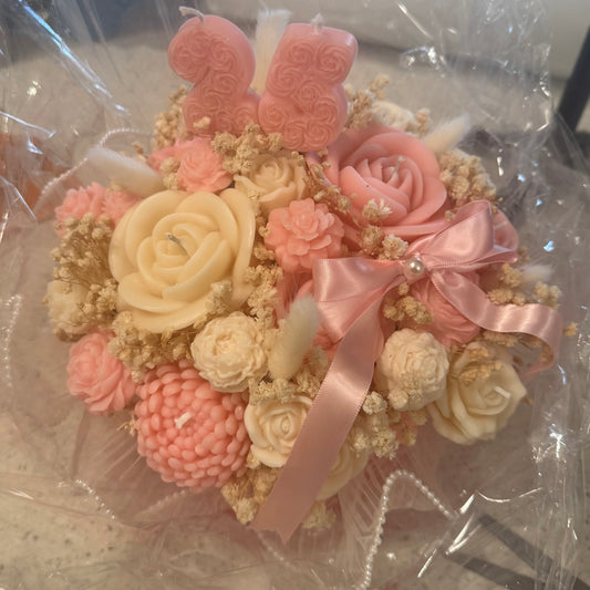 Birthday bouquet pink