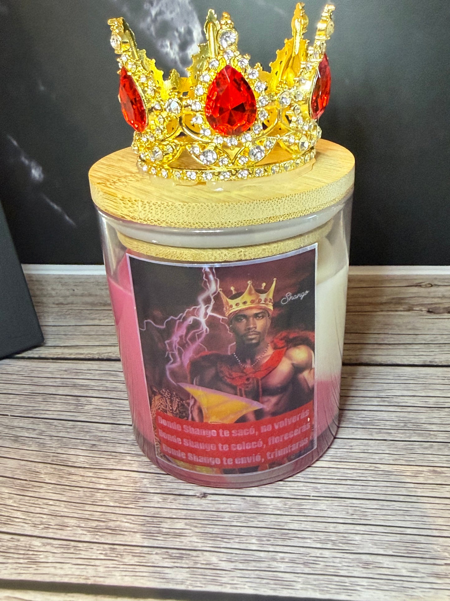 Vela aromática religiosa