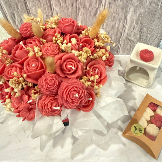 Bouquet de rosas rojas
