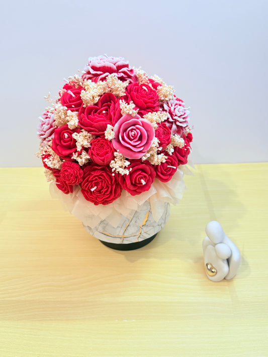 Bouquet rojo grande