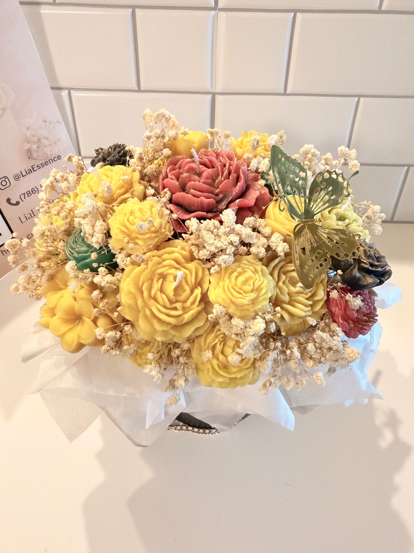 Bouquet peonia