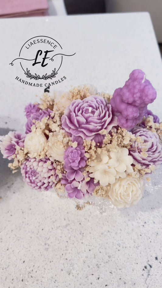 Bouquet peonias