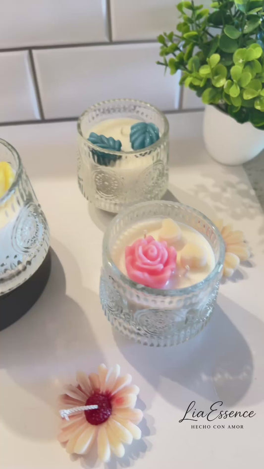 Velas aroma floral