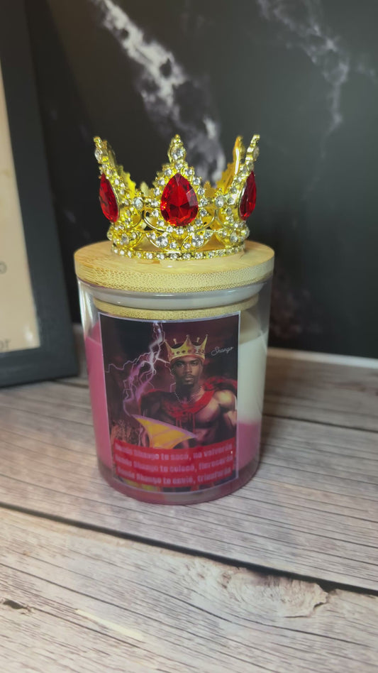 Vela aromática religiosa