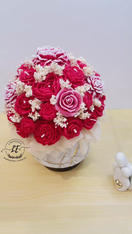 Bouquet rojo grande