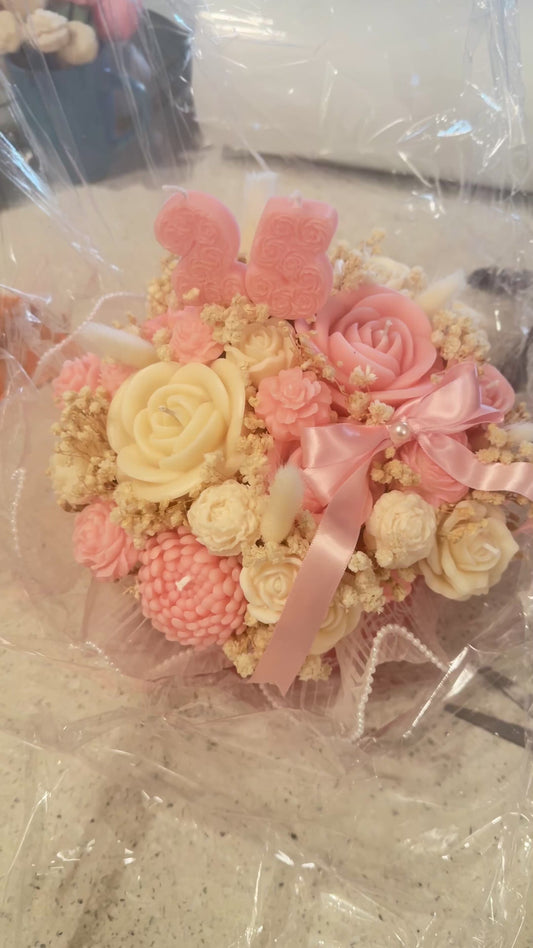 Birthday bouquet pink
